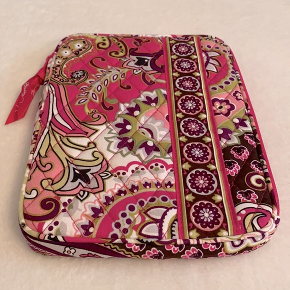 {VB} Vera Bradley | Very Berry Paisley Quilted E-Reader Sleeve Case (11485-063) - Picture 5 of 16